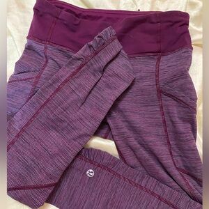 Lululemon leggings size 2 28”